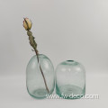 Light blue Glass vase For Home